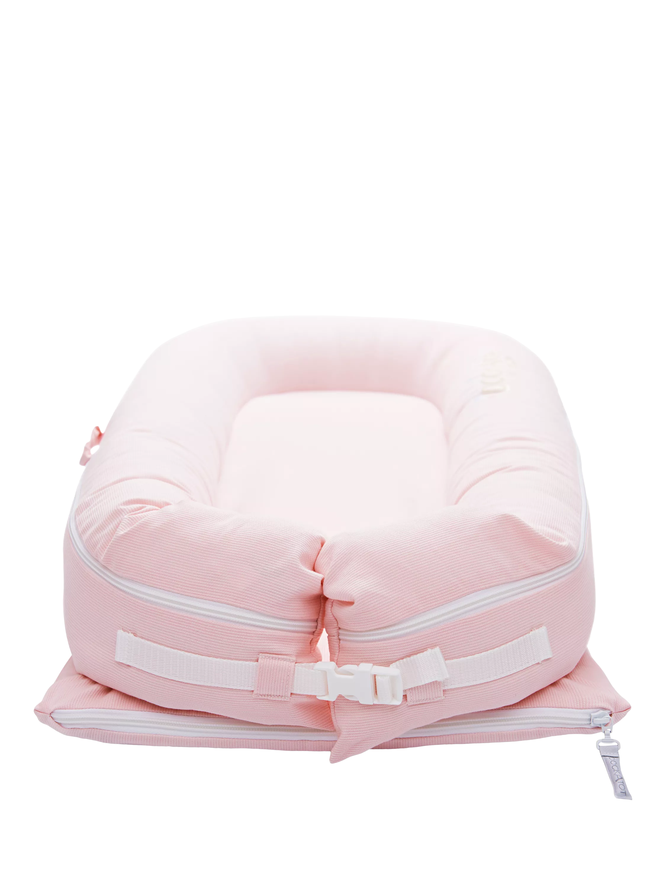 DockATot Deluxe+ pink baby pod - British product