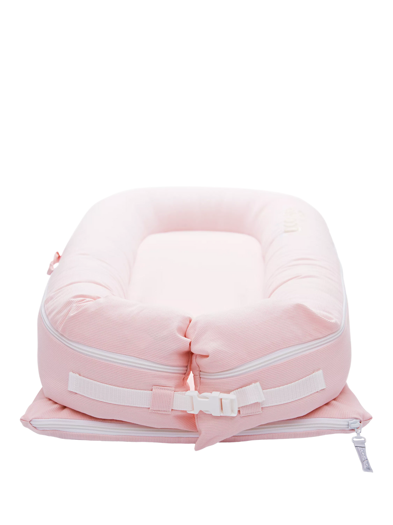 DockATot Deluxe+ pink baby pod - British product