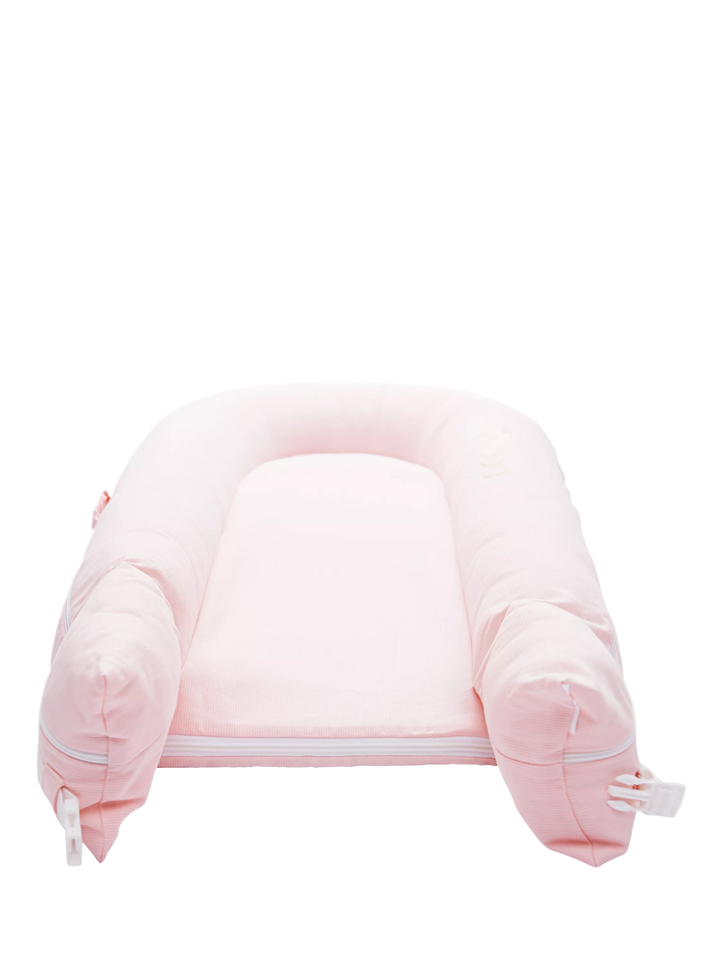DockATot Deluxe+ pink baby pod - British product