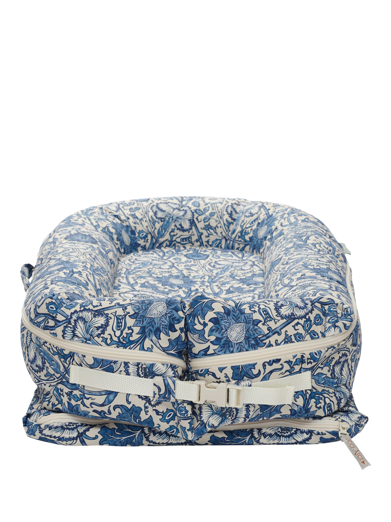 DockATot baby pod William Morris Pink and Rose, UK version