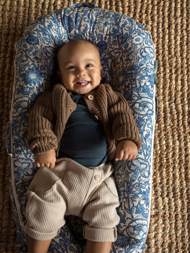 DockATot baby pod William Morris Pink and Rose, UK version