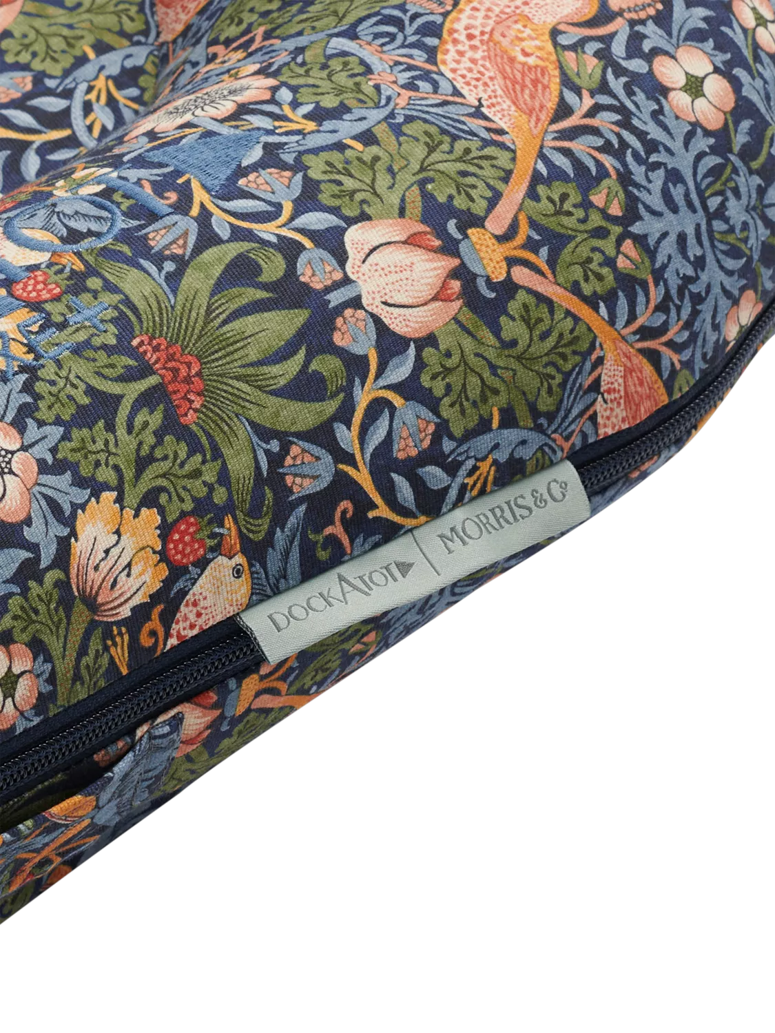 DockATot Deluxe+ William Morris Strawberry Thief baby pod, UK version