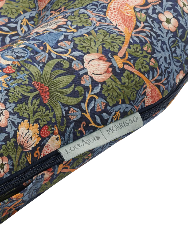 DockATot Deluxe+ William Morris Strawberry Thief baby pod, UK version