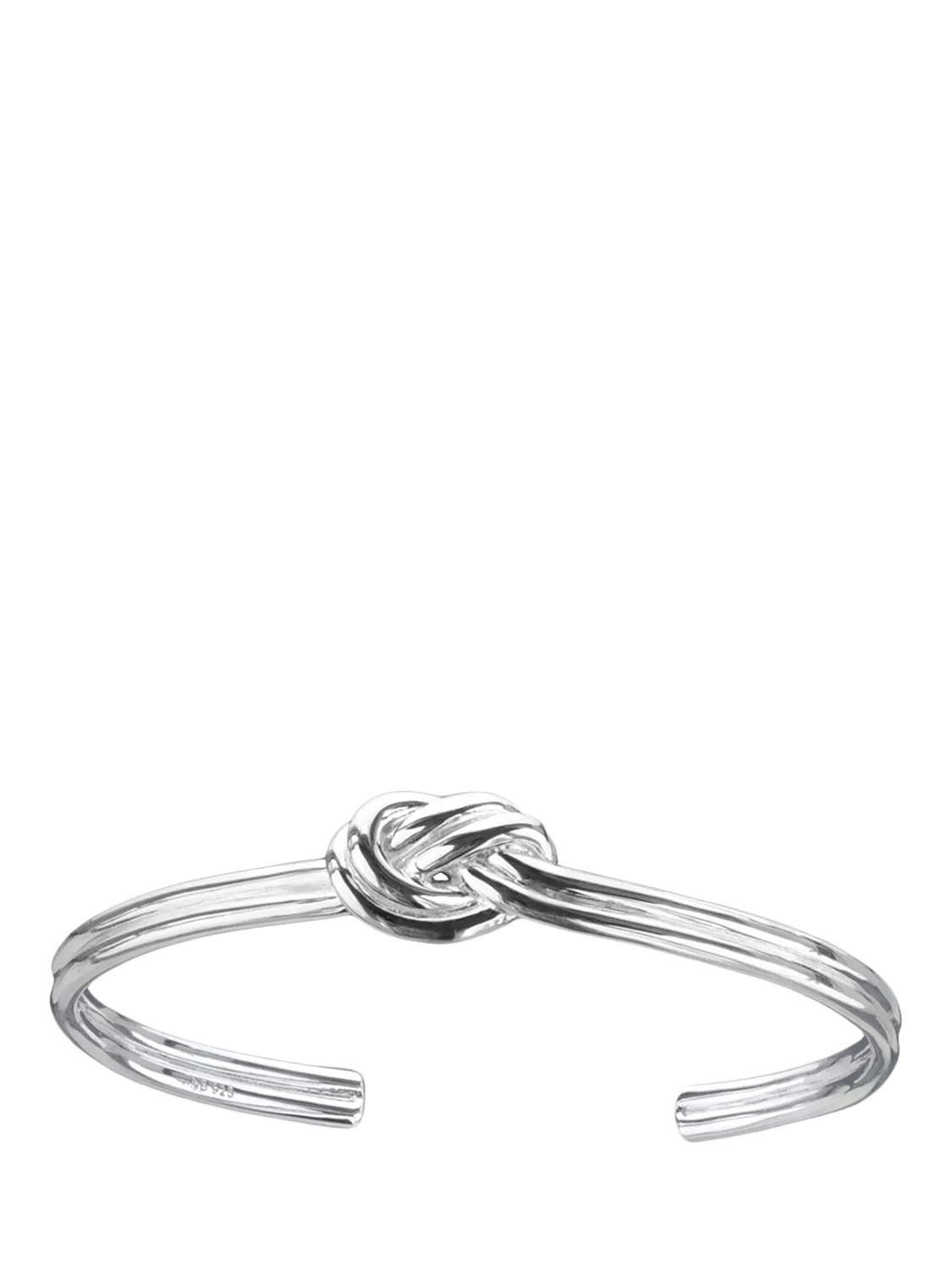 Nina B sterling silver knot bangle - British product