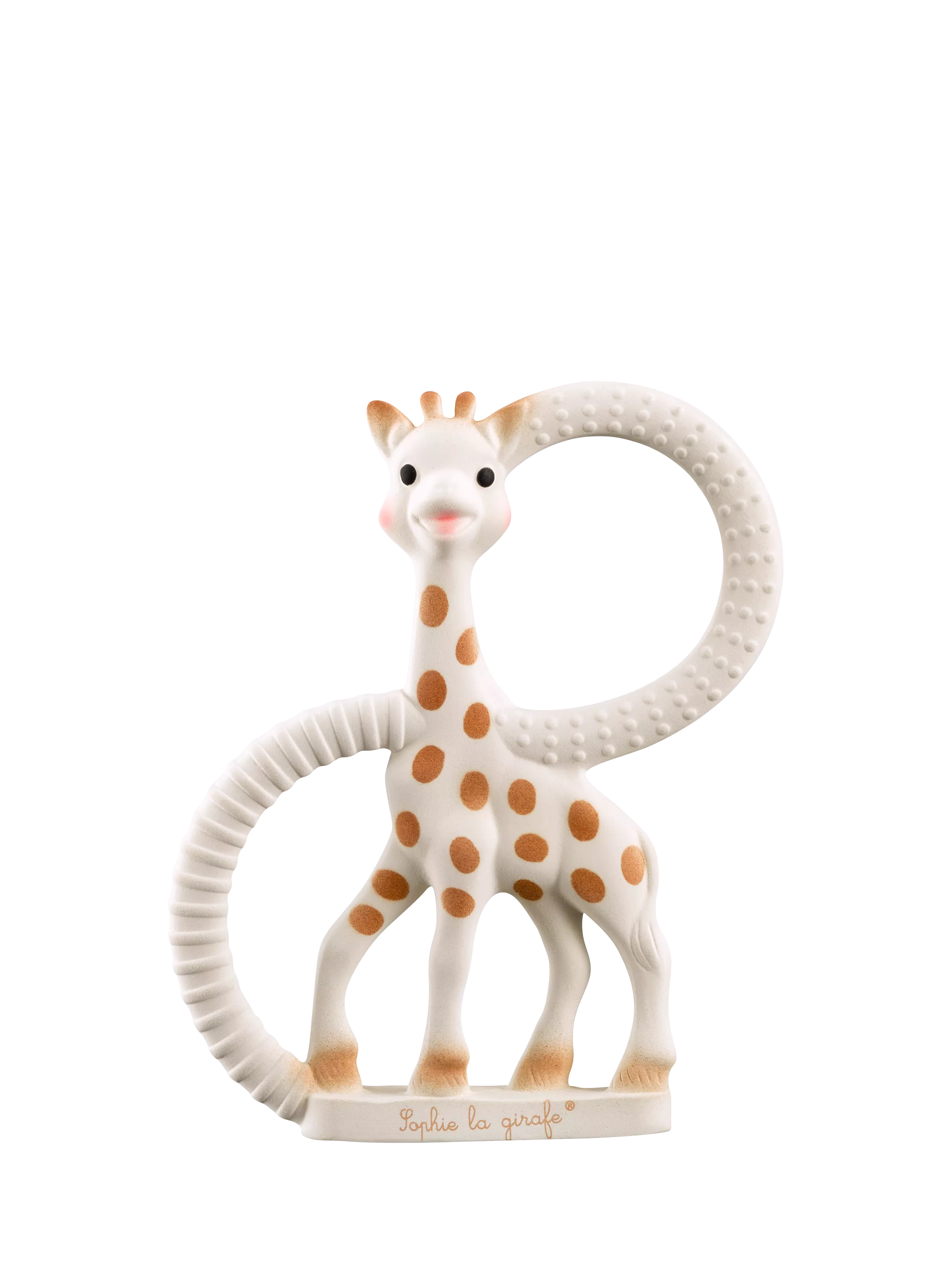 Sophie la girafe teething ring natural rubber, imported from the UK