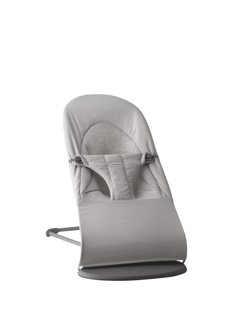 BabyBjörn Bliss Tri Fabric bouncer Light Grey (British brand)