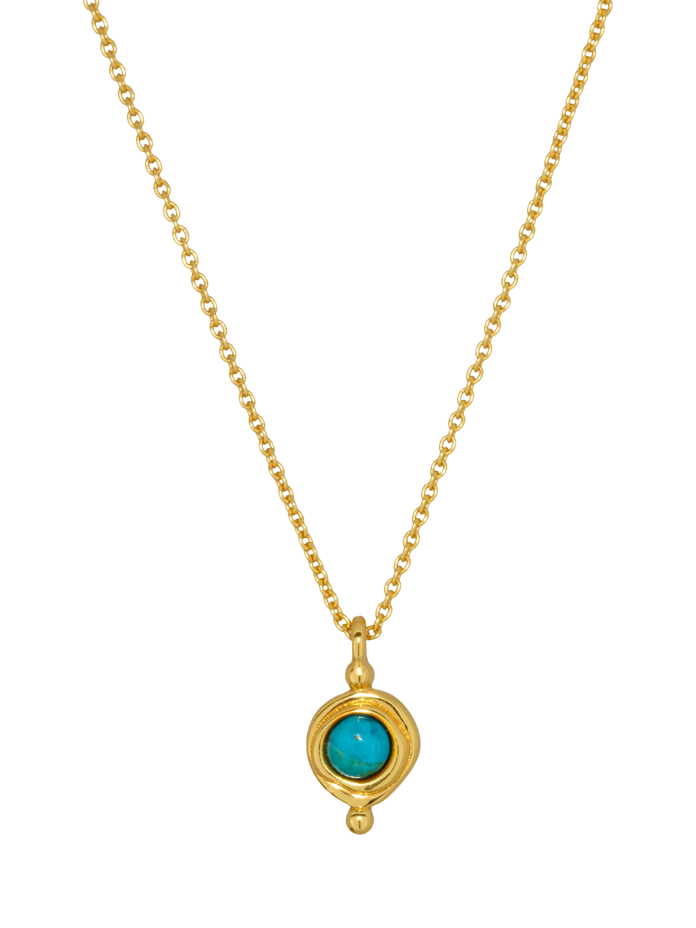 Ottoman Hands Garnet Birthstone Pendant Necklace 16 inch