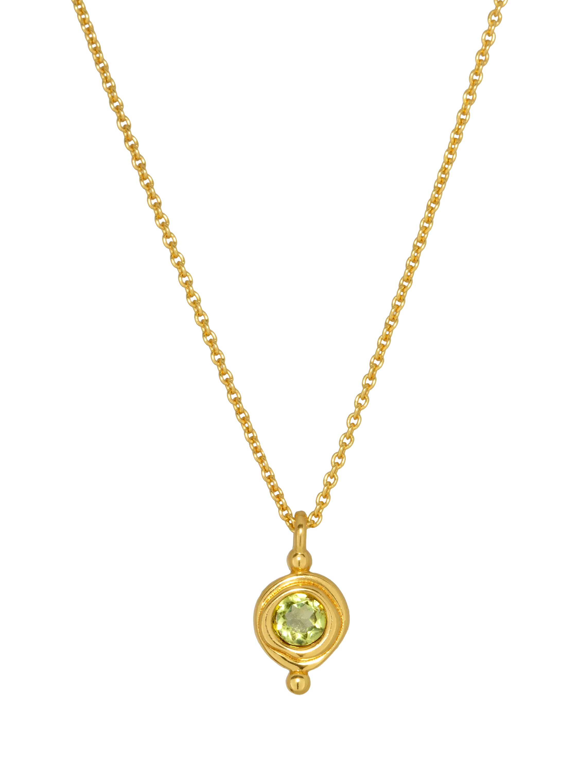 Ottoman Hands Garnet Birthstone Pendant Necklace 16 inch