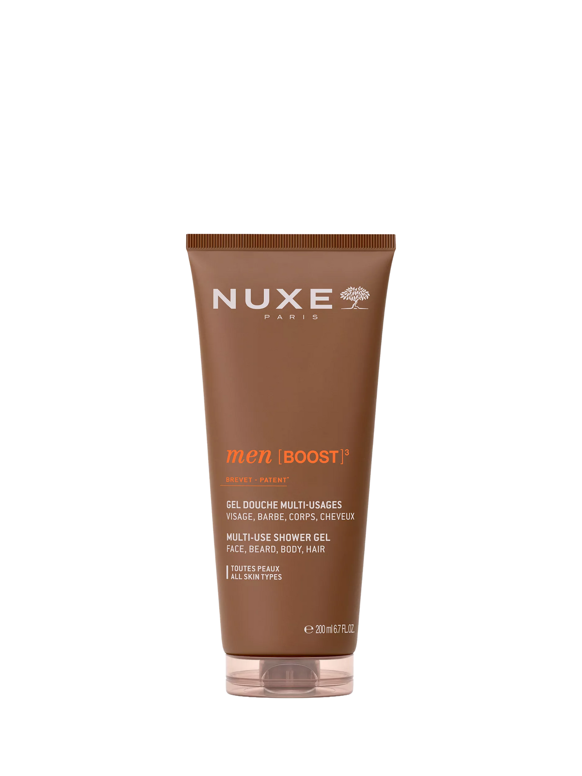 NUXE Men boost multi-use shower gel 200ml - British product