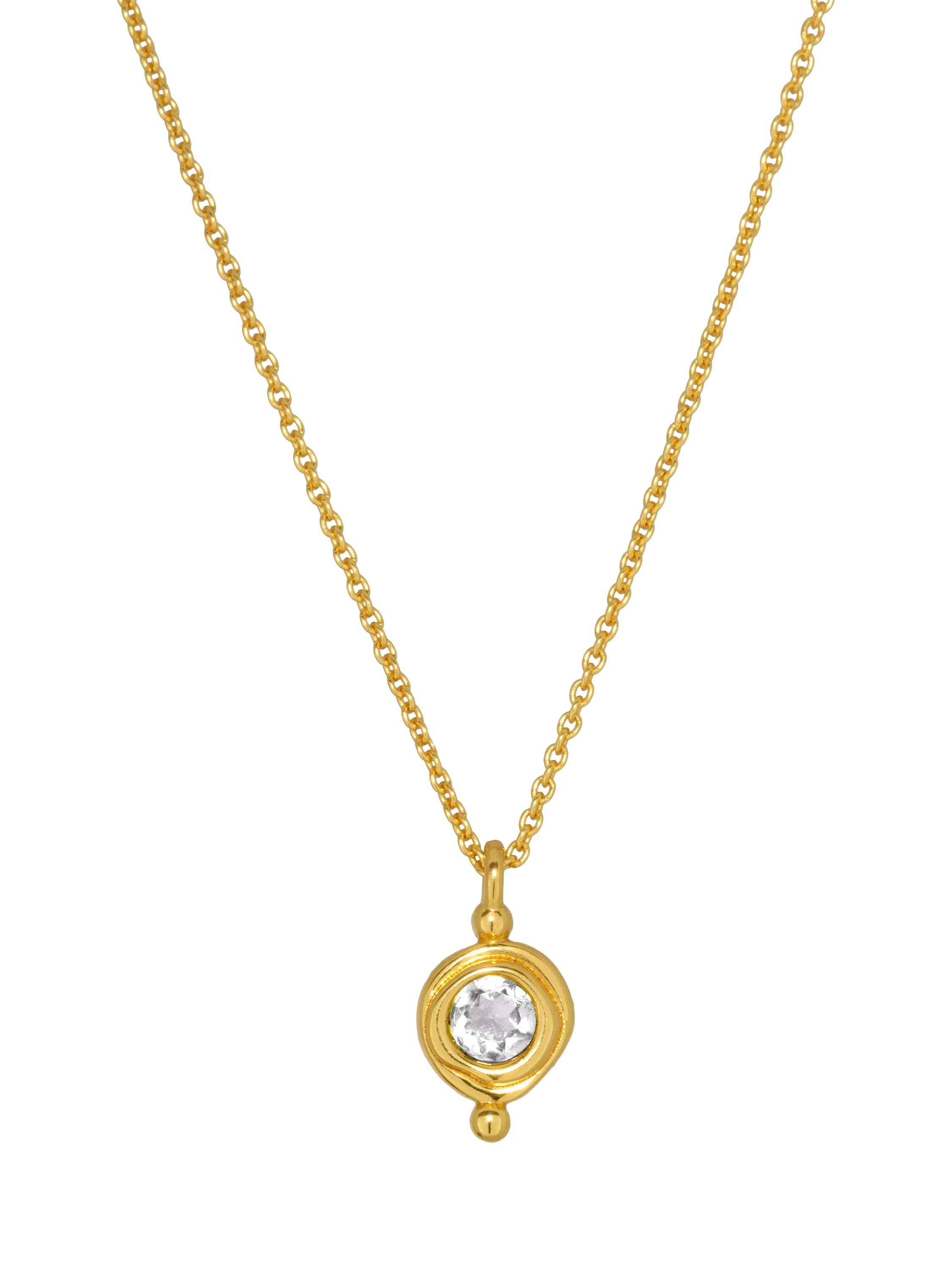 Ottoman Hands Garnet Birthstone Pendant Necklace 16 inch