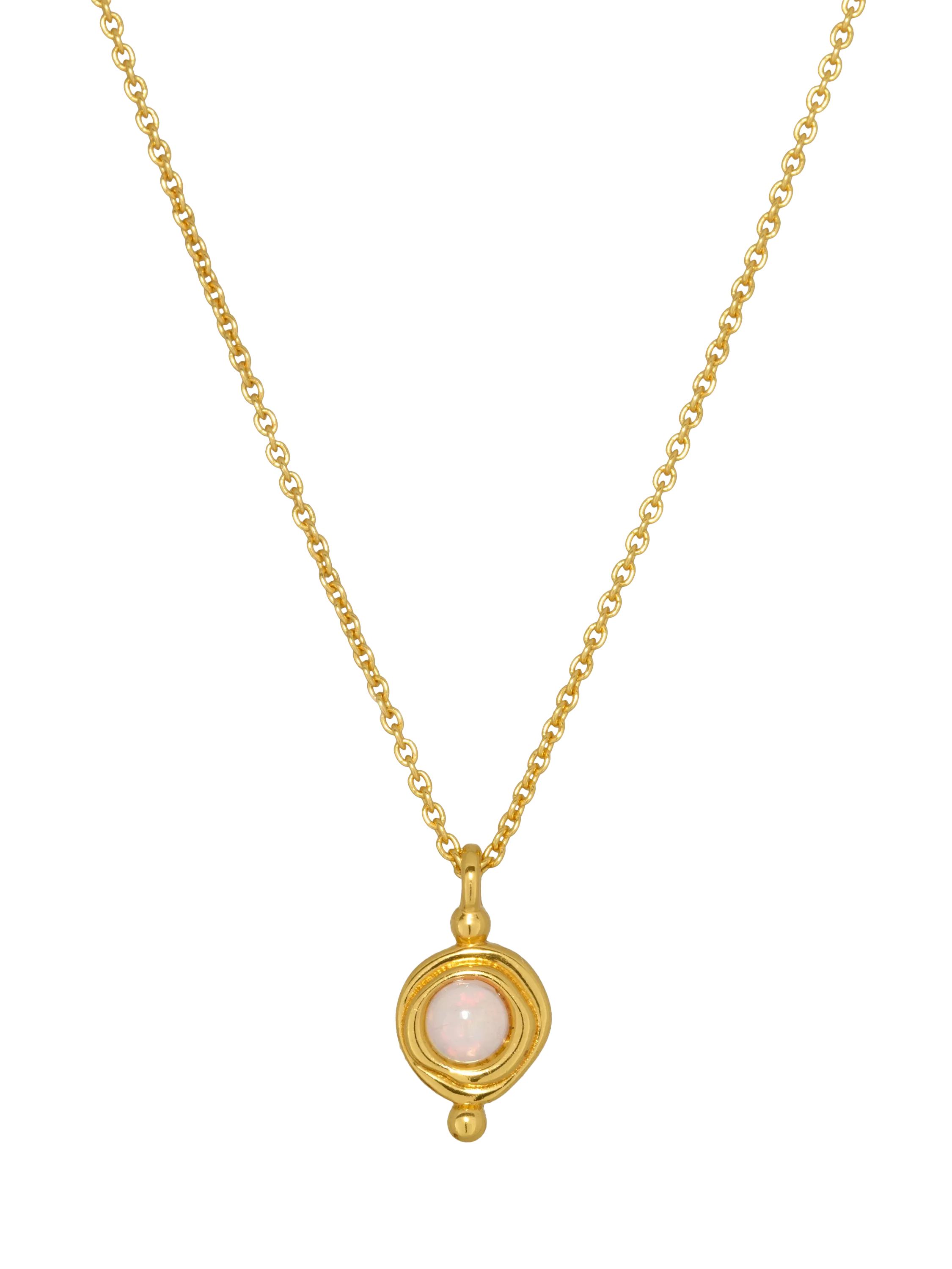 Ottoman Hands Garnet Birthstone Pendant Necklace 16 inch