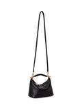 Lauren Ralph Lauren Blaike mini leather shoulder bag black (British brand)