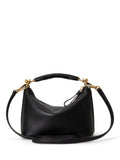 Lauren Ralph Lauren Blaike mini leather shoulder bag black (British brand)