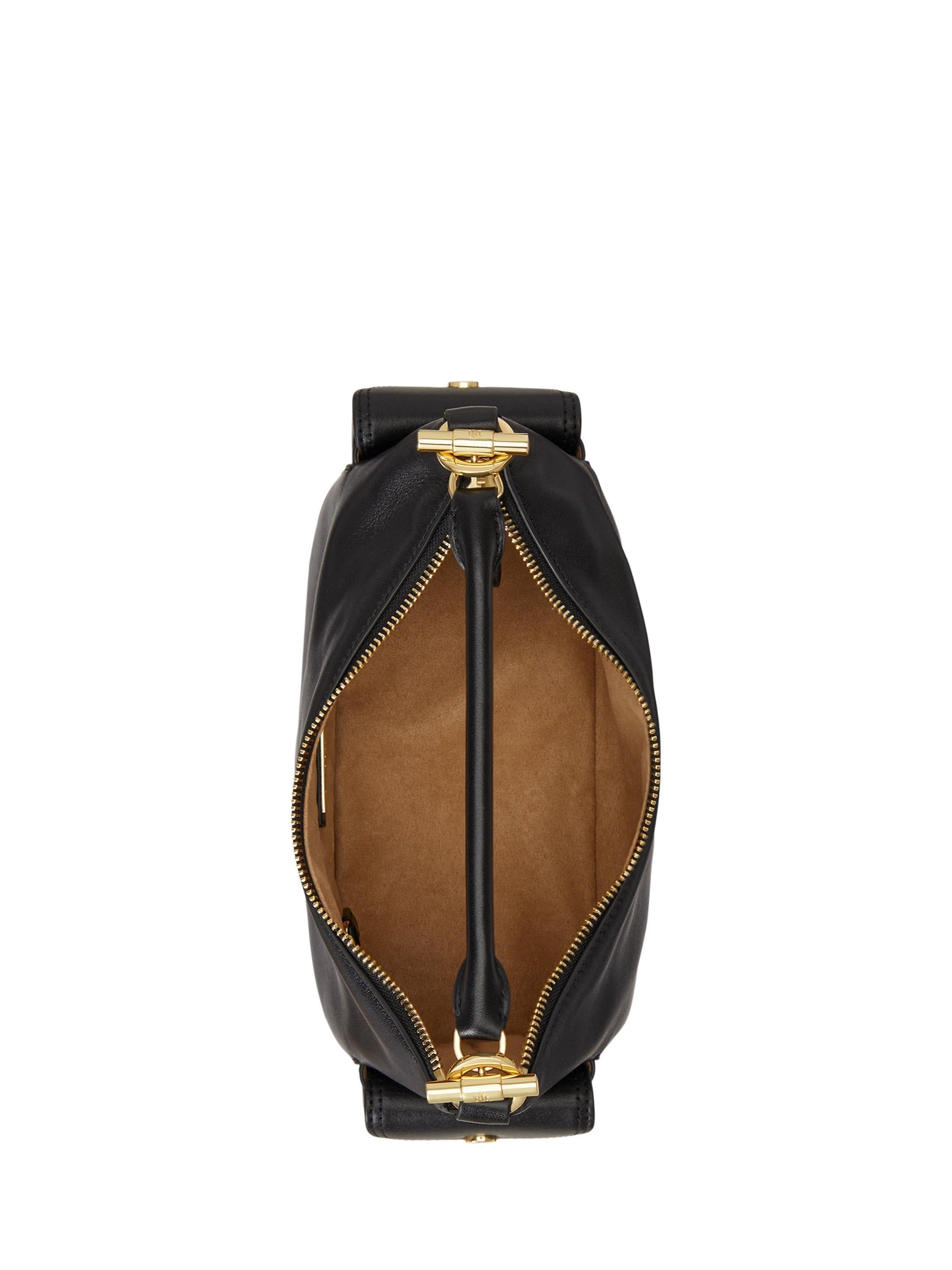 Ralph Lauren small Blaike shoulder bag black, UK version