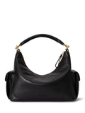 Ralph Lauren small Blaike shoulder bag black, UK version
