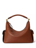Ralph Lauren Small Blaike Leather Shoulder Bag, Black