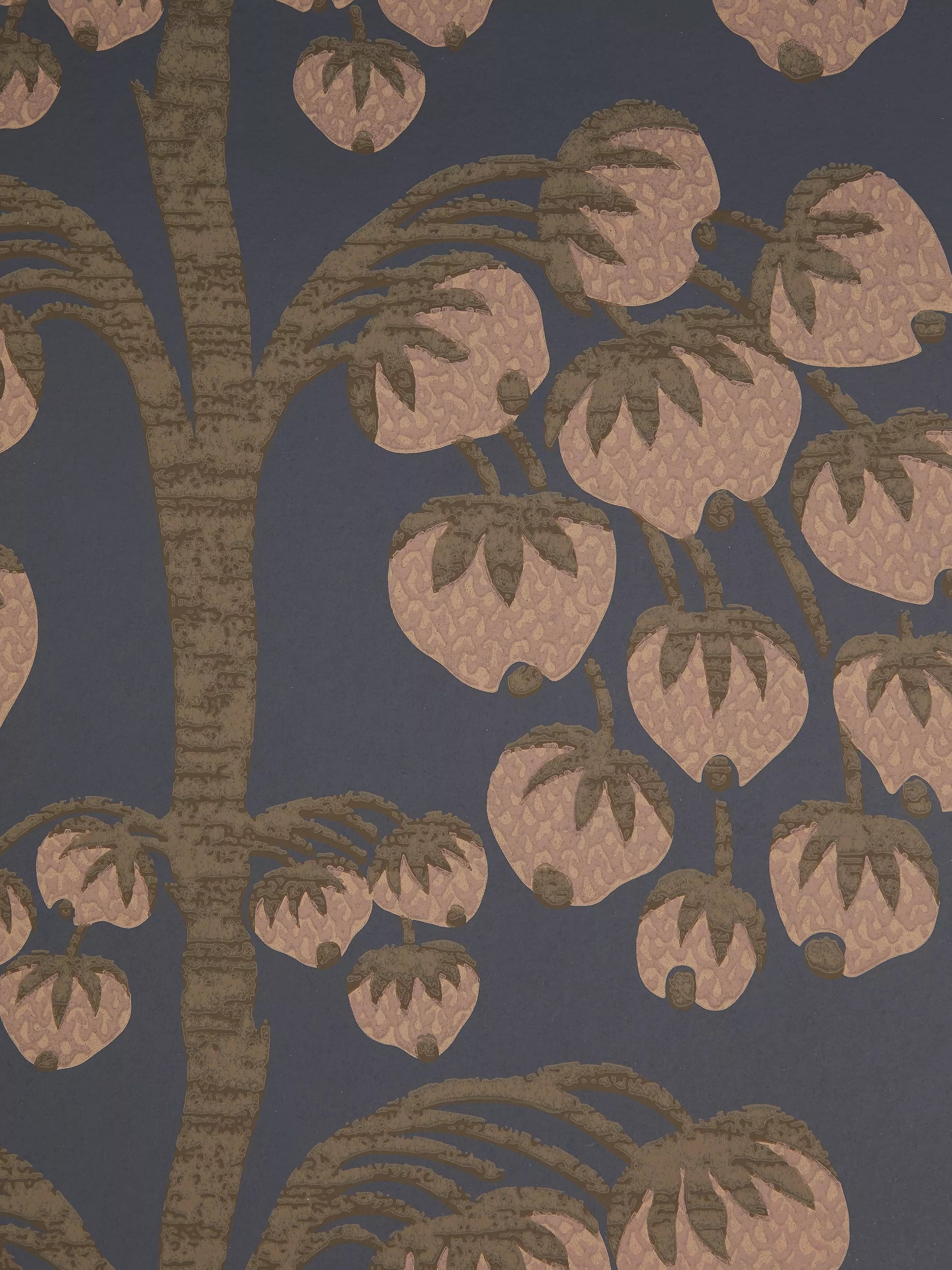 Liberty London Berry Tree Wallpaper, Ink