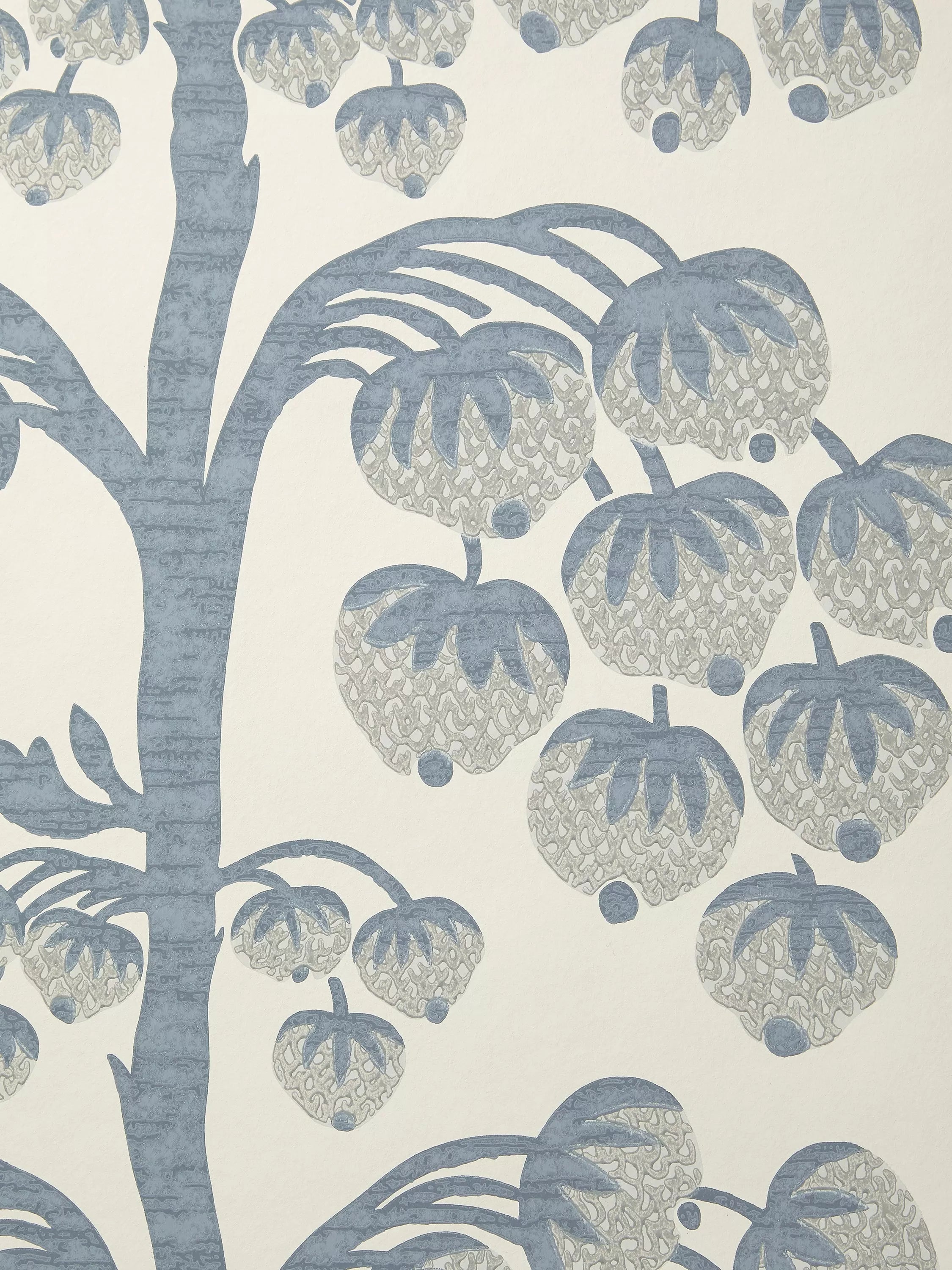 Liberty London Berry Tree Wallpaper, Lapis