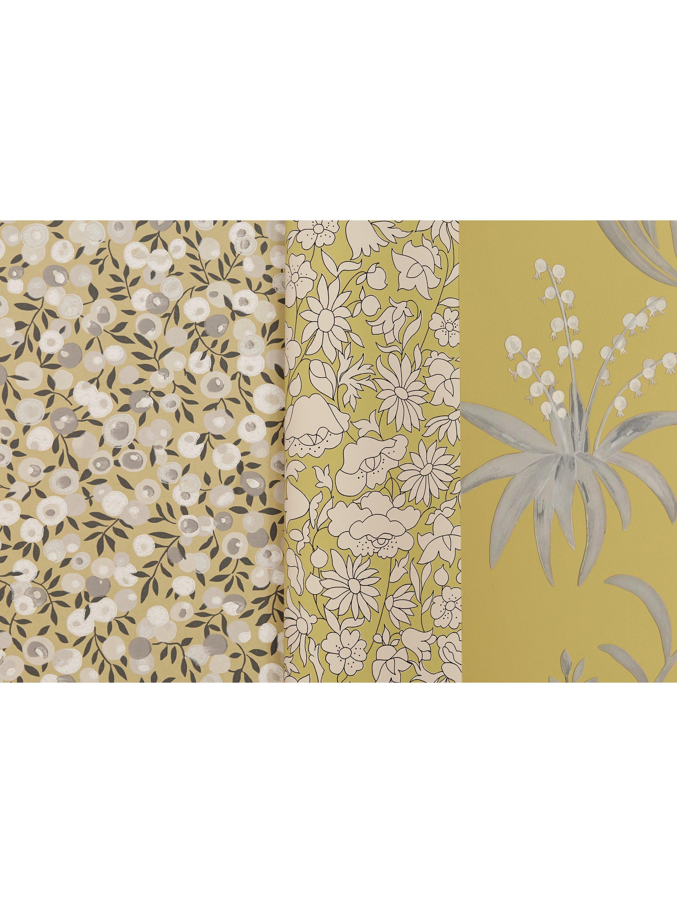 Liberty London Botanical Stripe wallpaper - British product