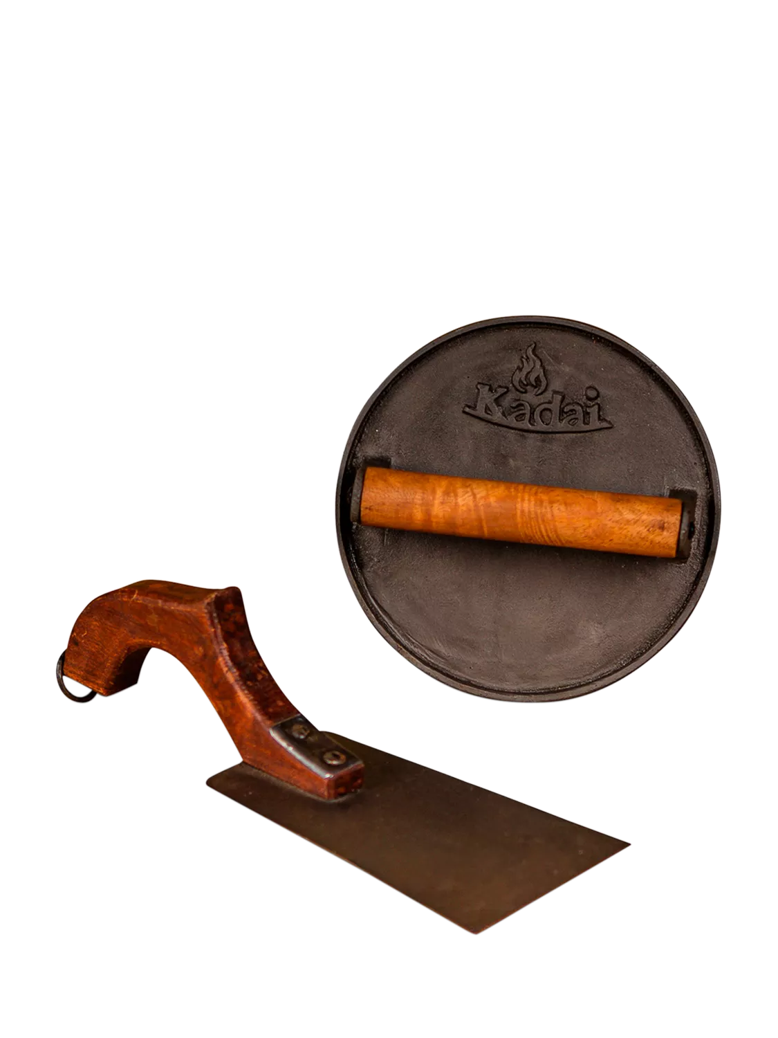 Kadai Burger Press & BBQ Tool imported from the UK