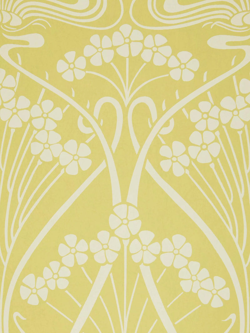 Liberty London Ianthe Mono Wallpaper, Fennel