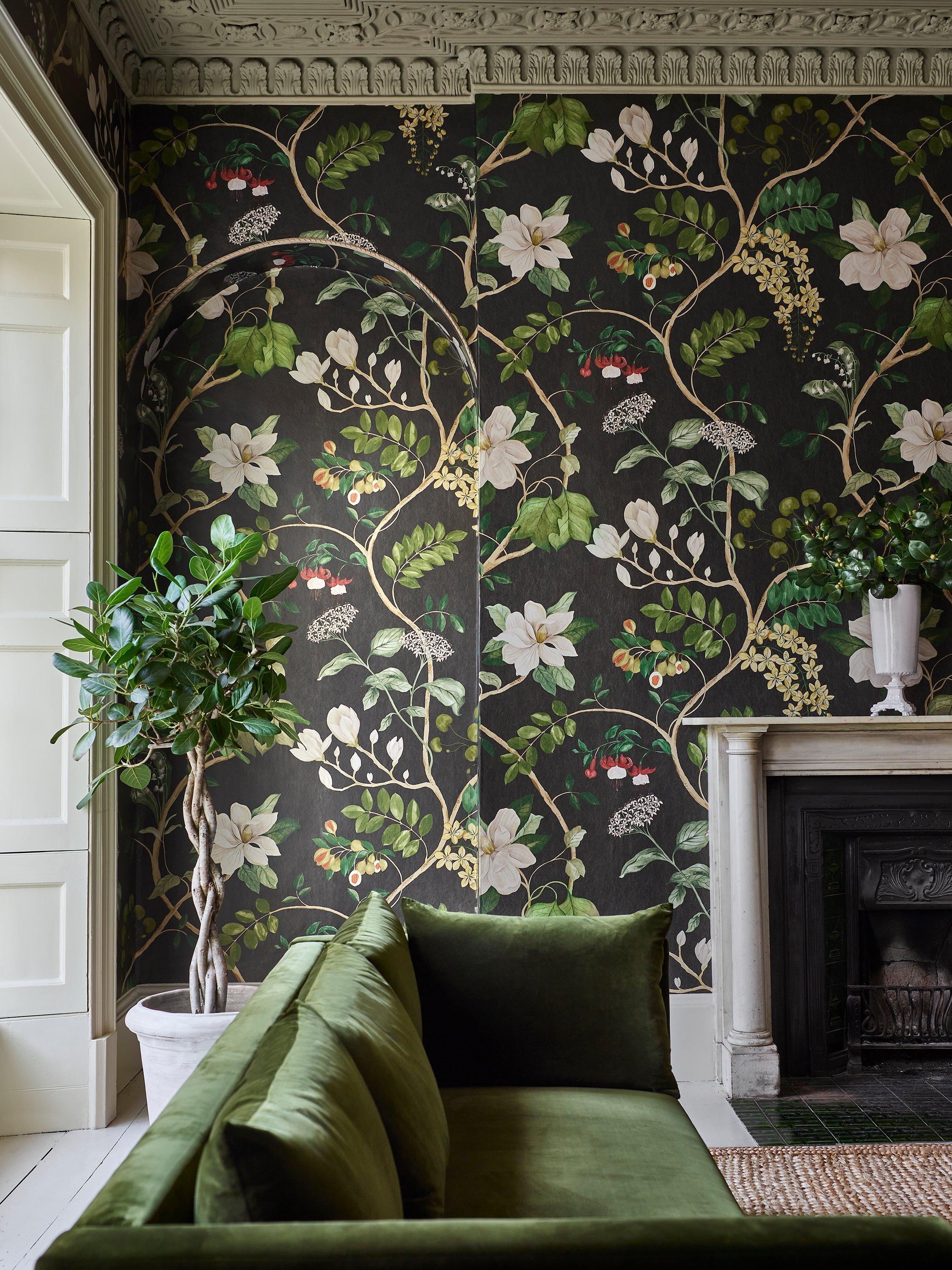 Liberty London Magical Plants wallpaper - British product