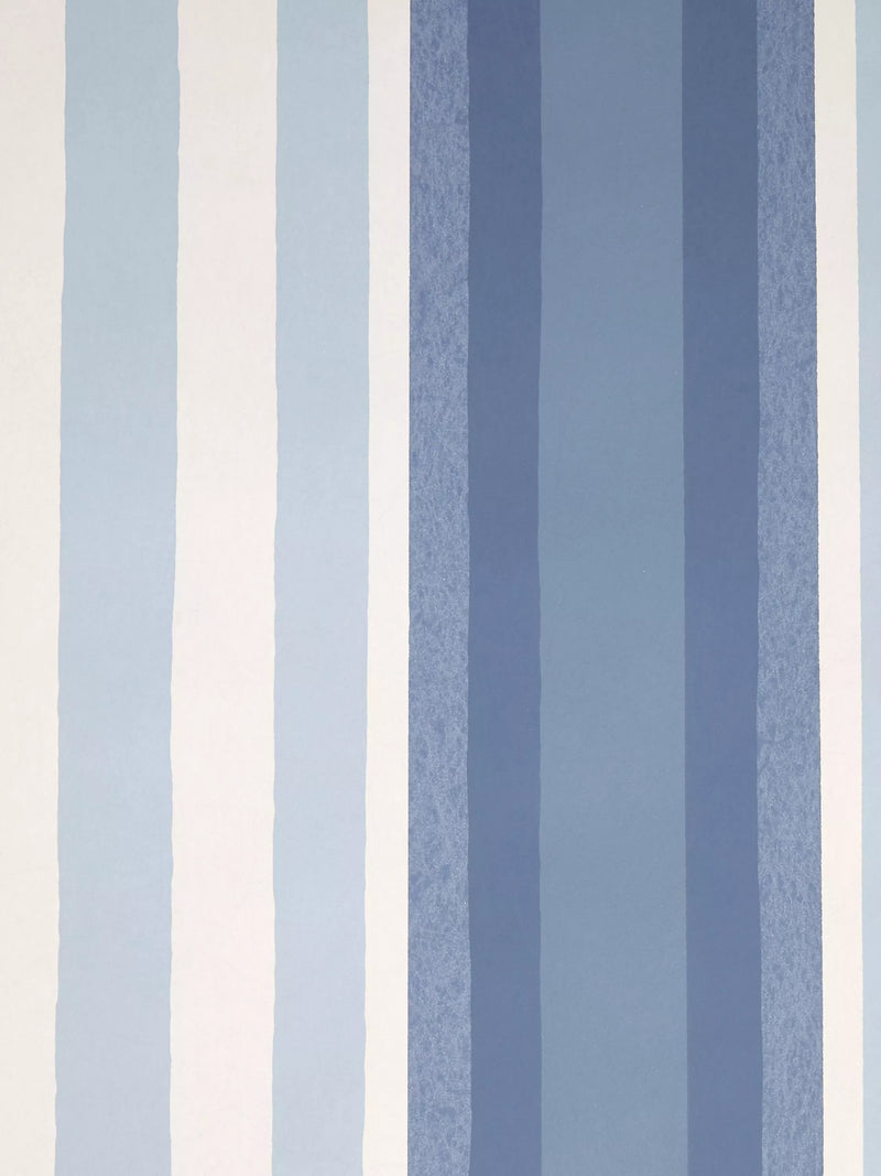 Liberty London Obi Stripe Wallpaper, Lapis