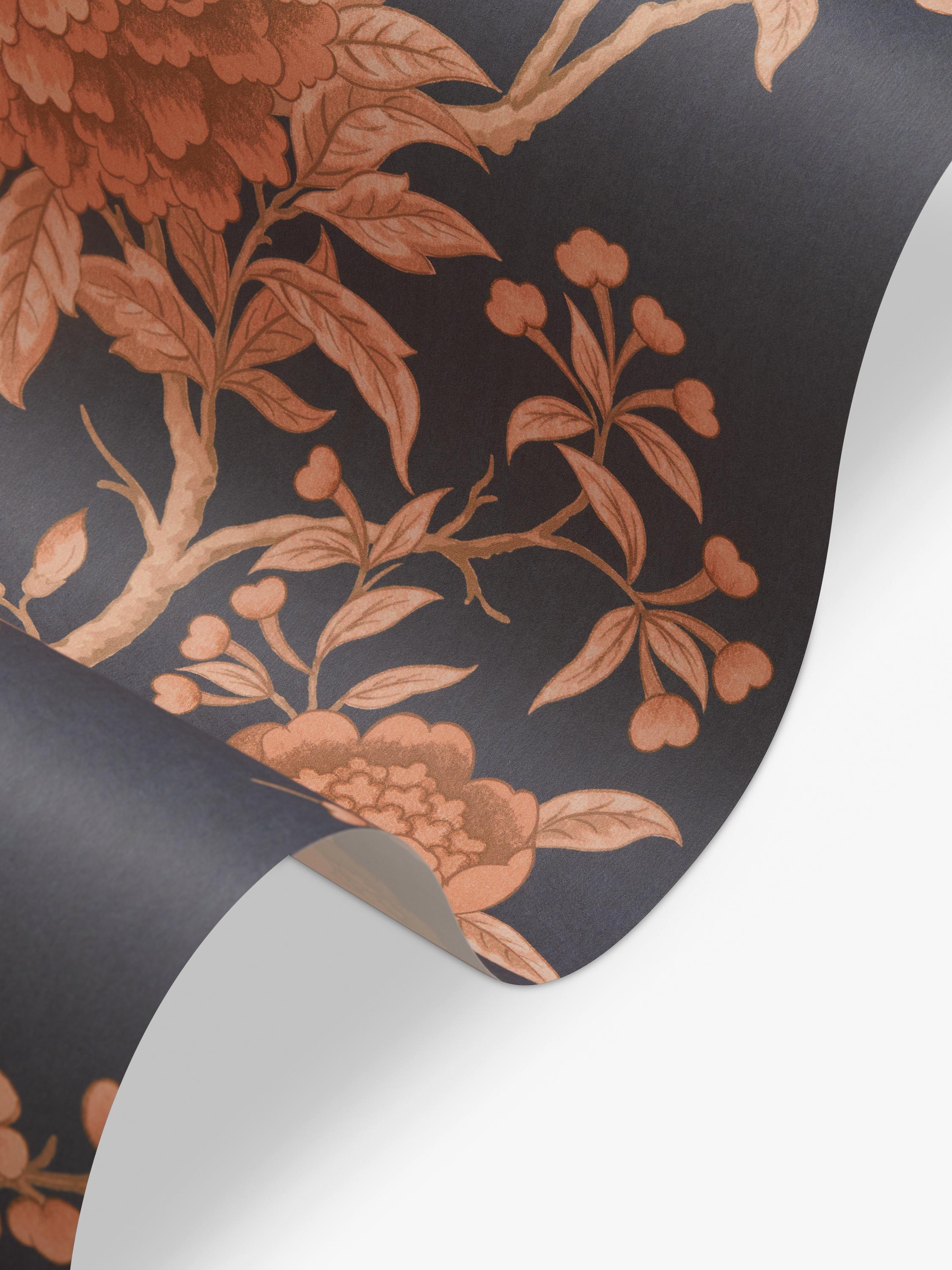 Liberty London Porcelain Trail wallpaper floral design, non-woven (British brand)