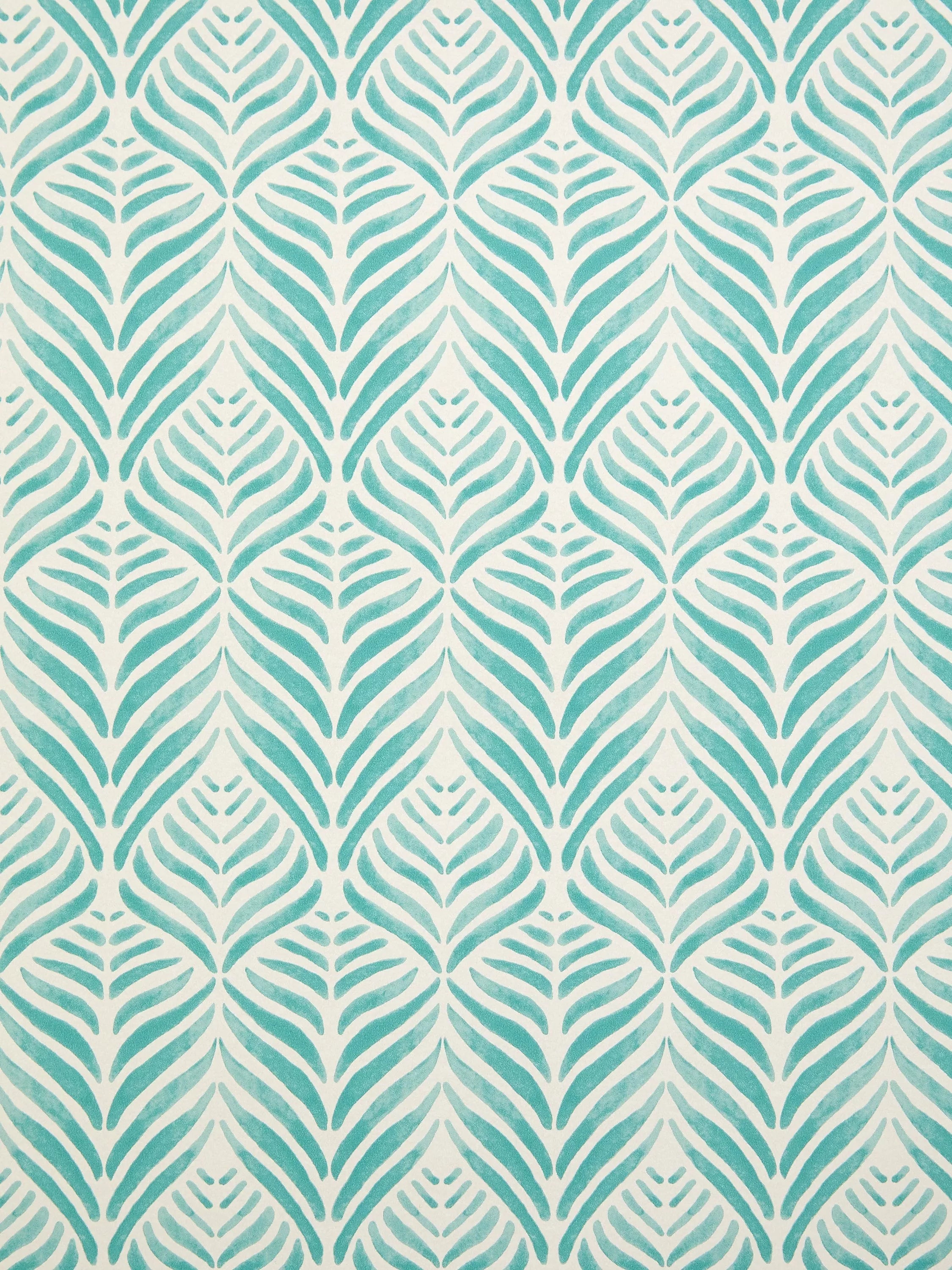 Liberty London Quill Wallpaper, Jade
