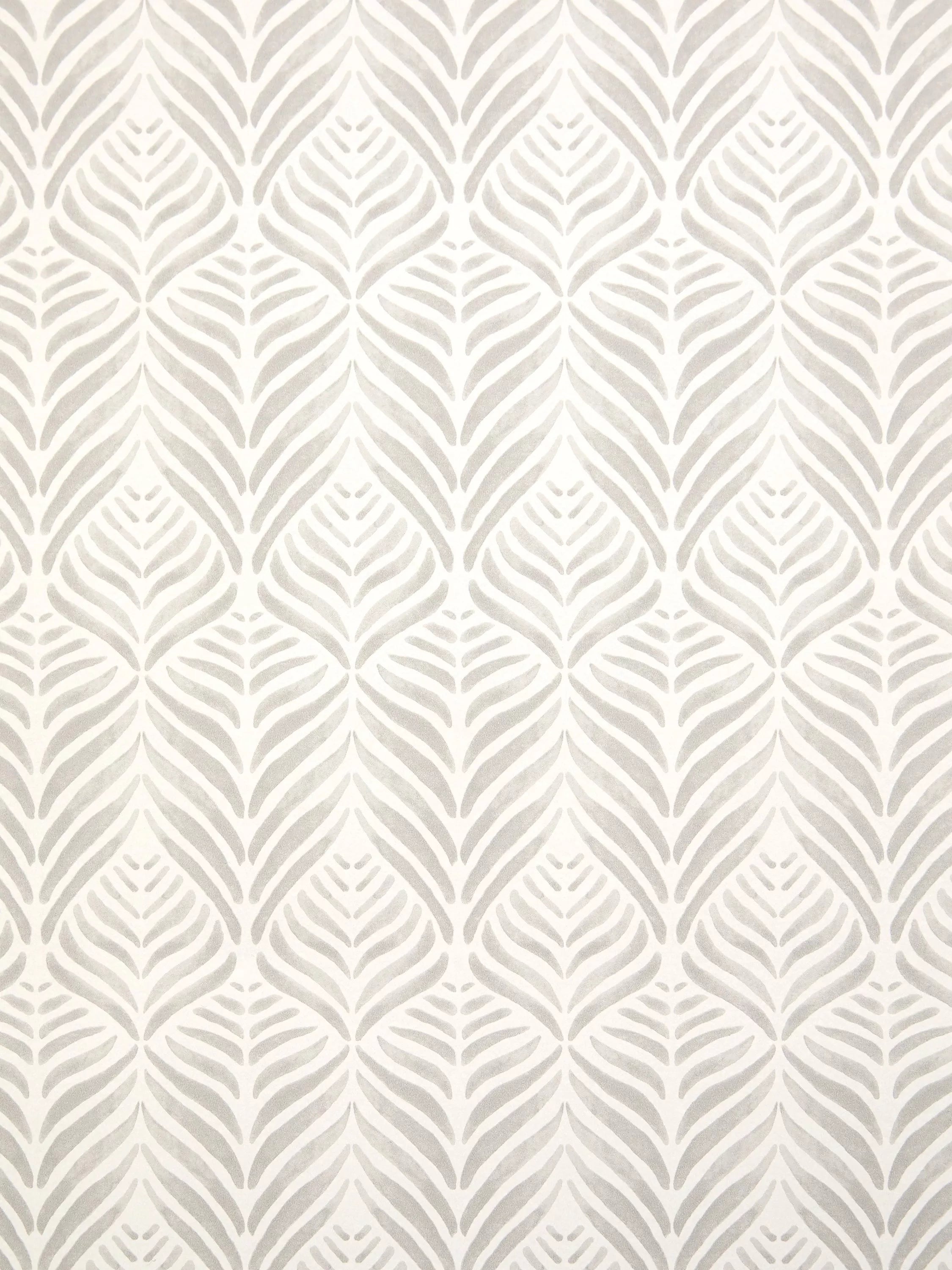 Liberty London Quill Wallpaper, Pewter
