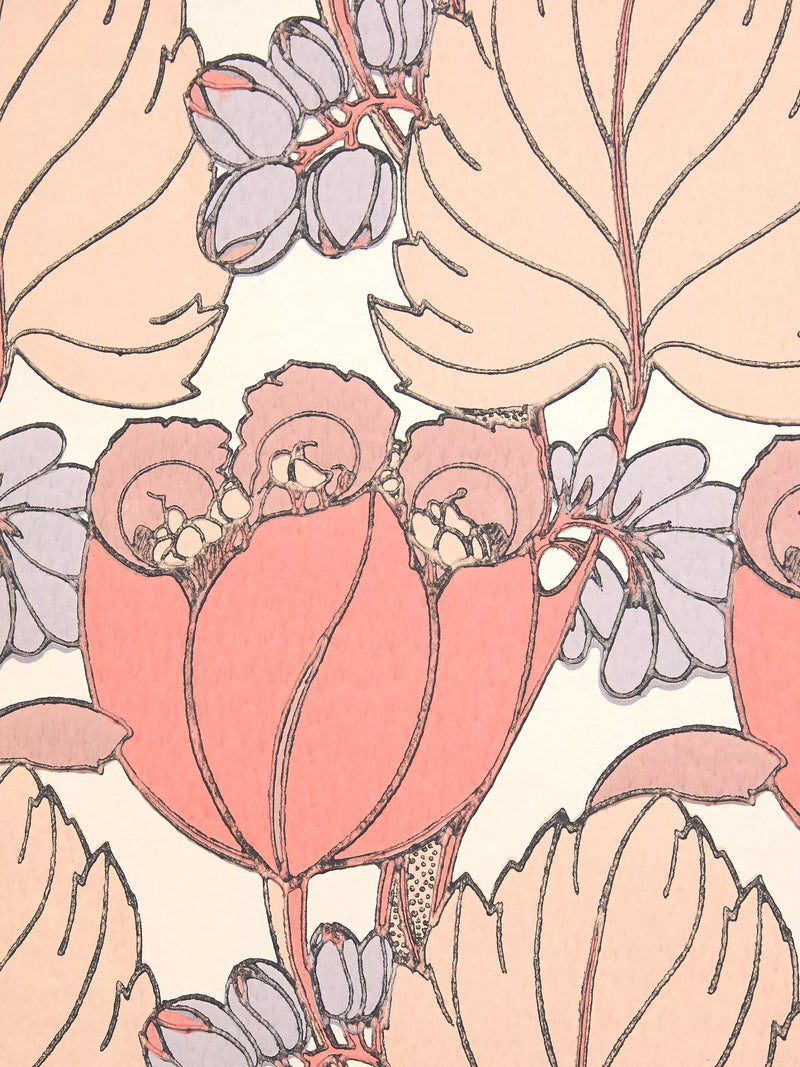 Liberty London Regency Tulip Wallpaper, Lacquer