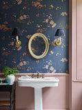 Liberty London Sakura wallpaper, imported from the UK