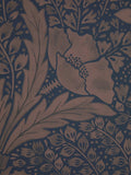 Liberty London Tudor Poppy Wallpaper, Ink