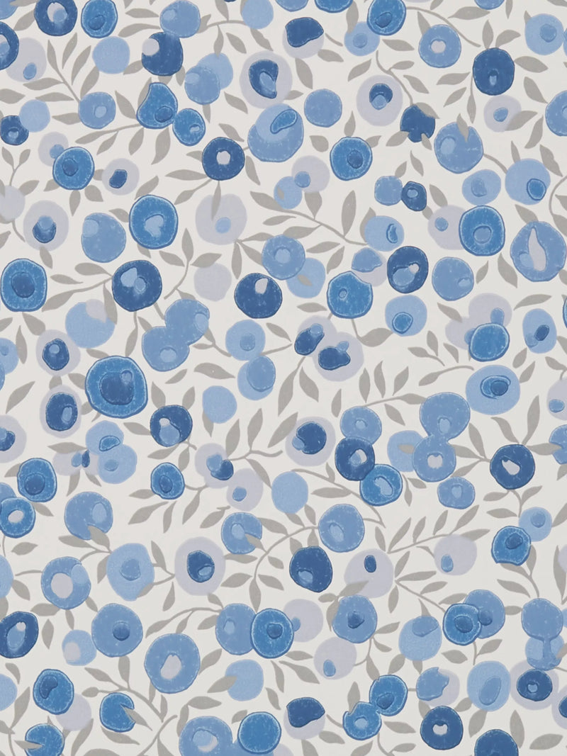 Liberty London Wiltshire Blossom Wallpaper, Lapis