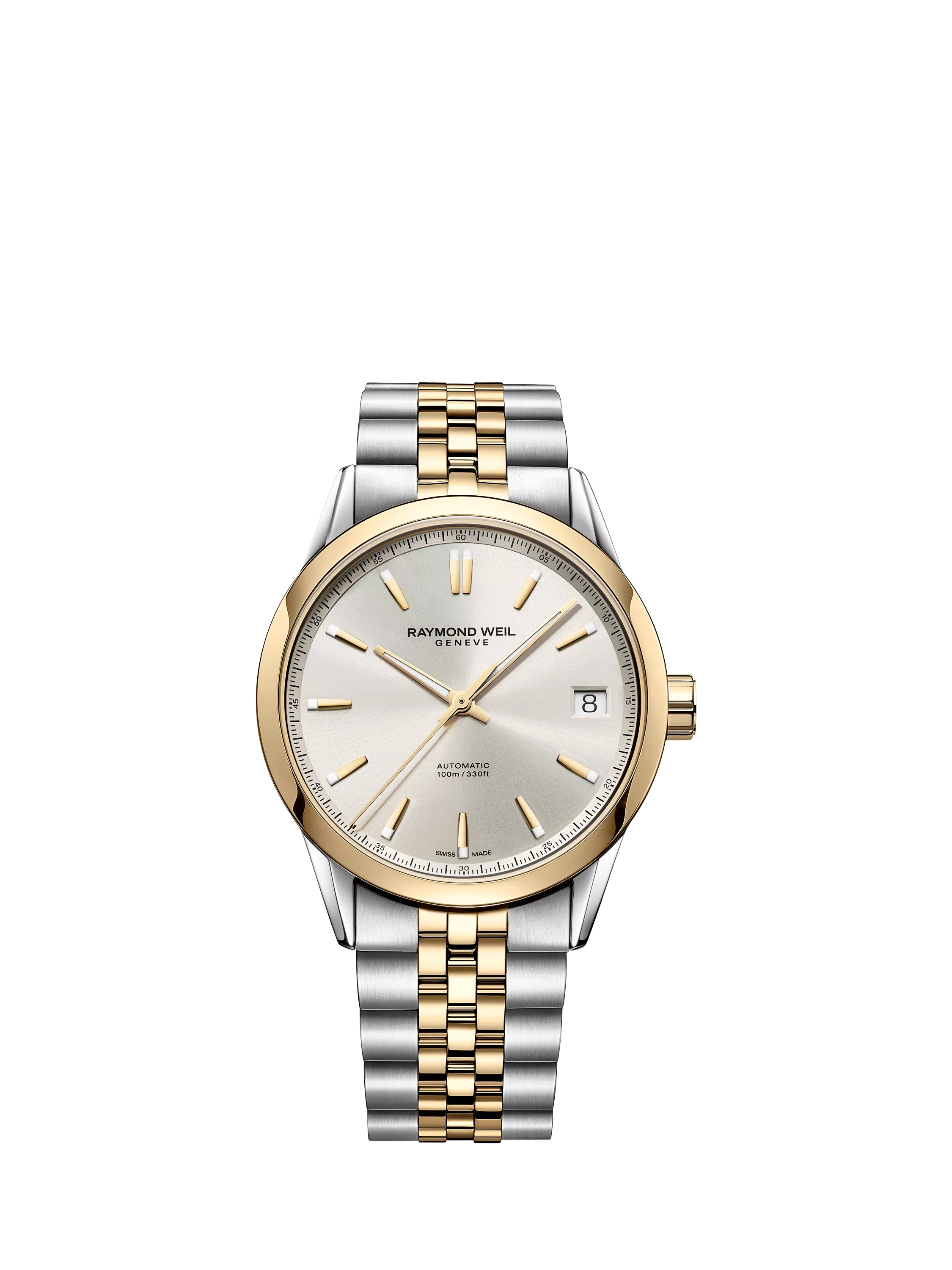 Raymond Weil Freelancer Date Automatic Two Tone Watch 40mm