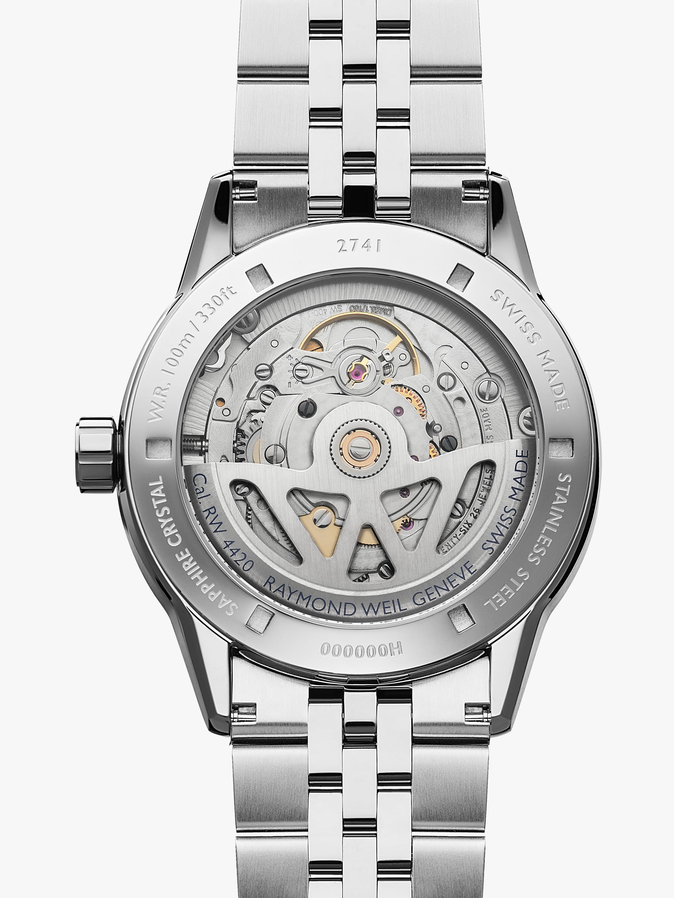 Raymond Weil Freelancer automatic watch blue dial 40mm, imported from the UK