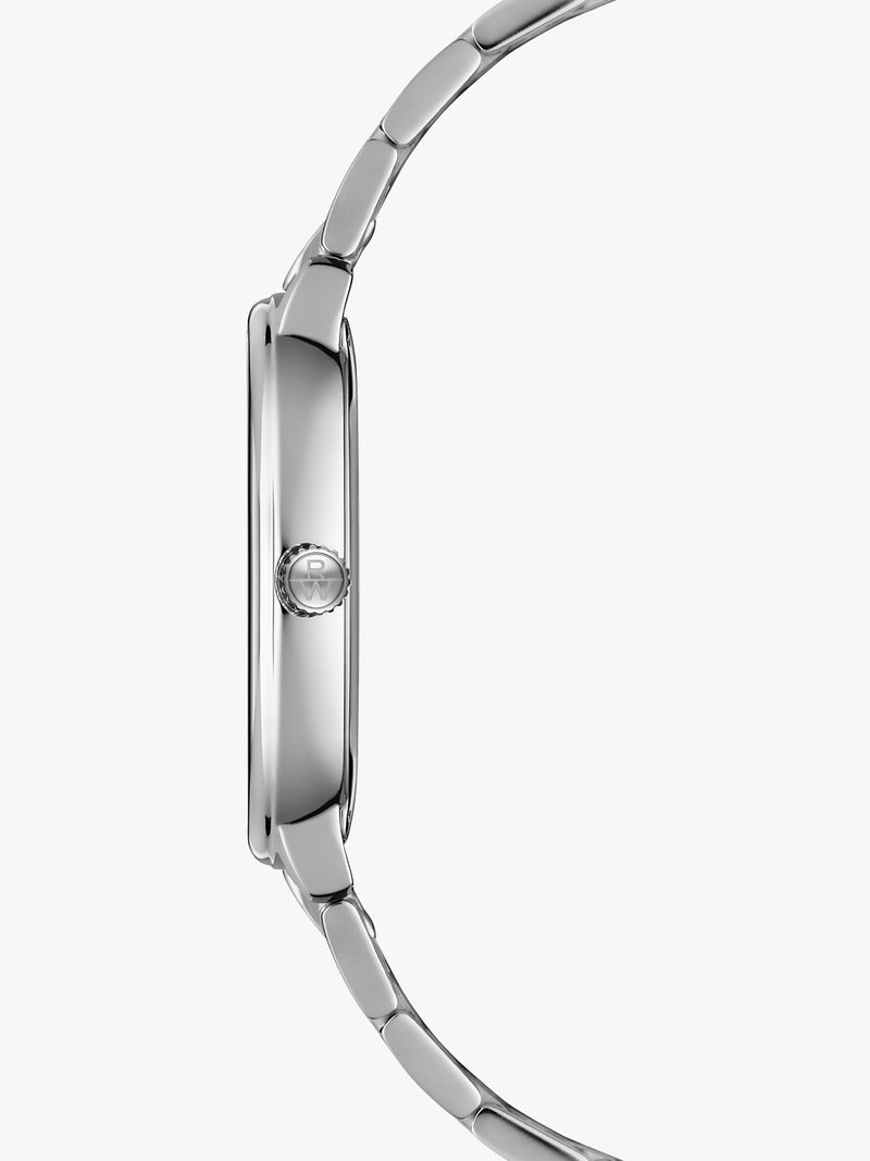 Raymond Weil Toccata Heritage 38 mechanical watch silver blue dial, imported from the UK
