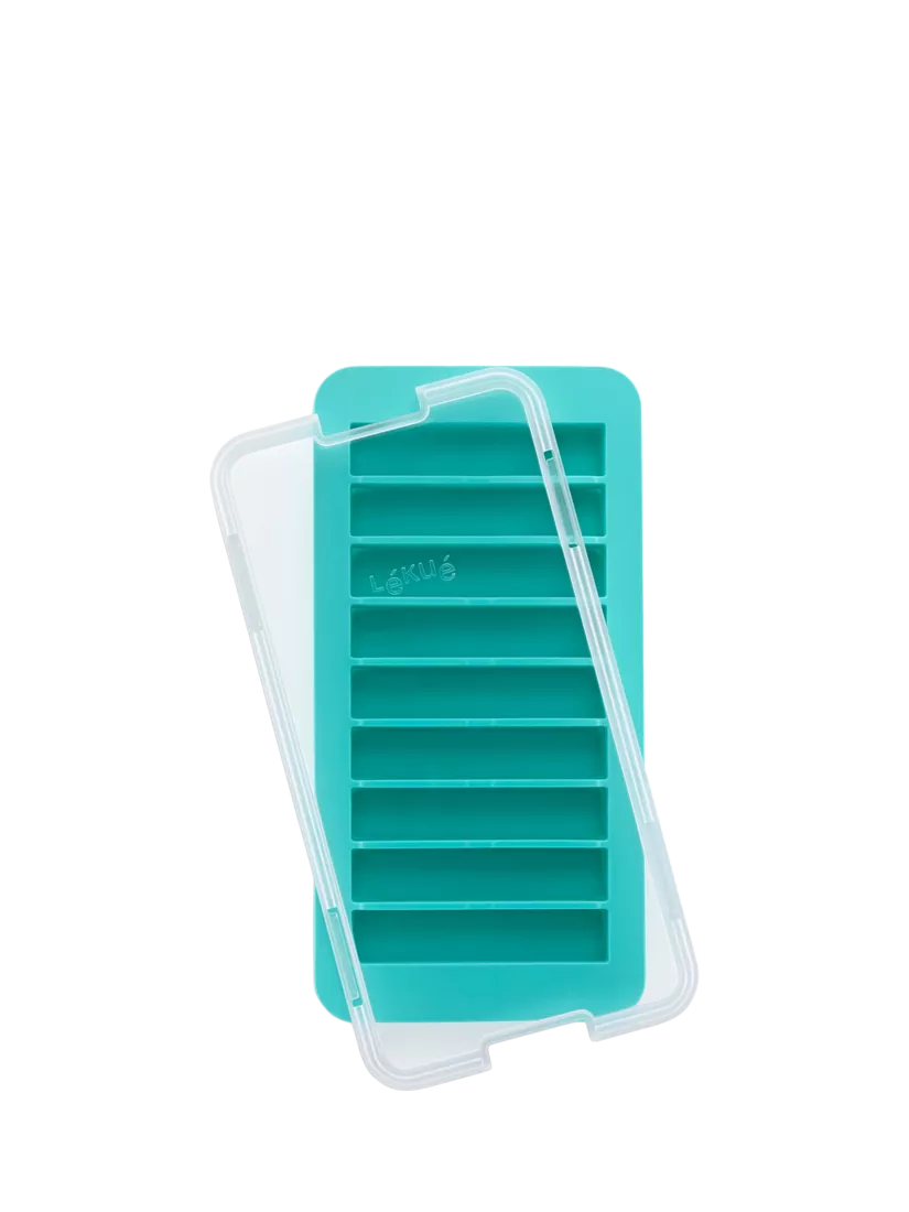 Lékué ice cube stick tray turquoise 9 cube (British brand)