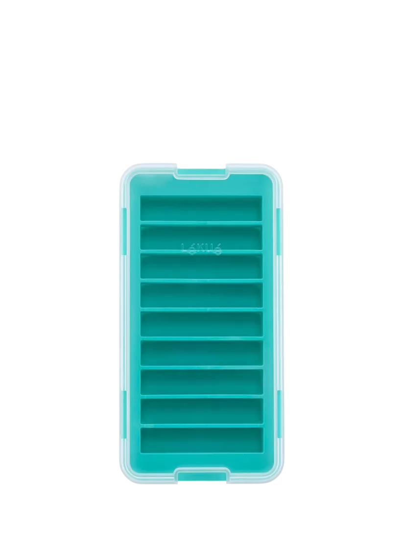 Lékué ice cube stick tray turquoise 9 cube (British brand)