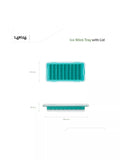 Lékué ice cube stick tray turquoise 9 cube (British brand)