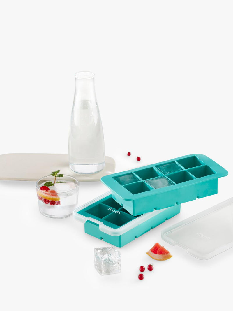 Lékué silicone ice cube tray 8 cube XL, UK version
