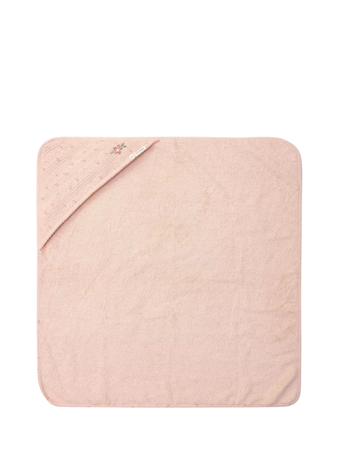 Little Dutch hooded towel blossom 75x75cm UK version