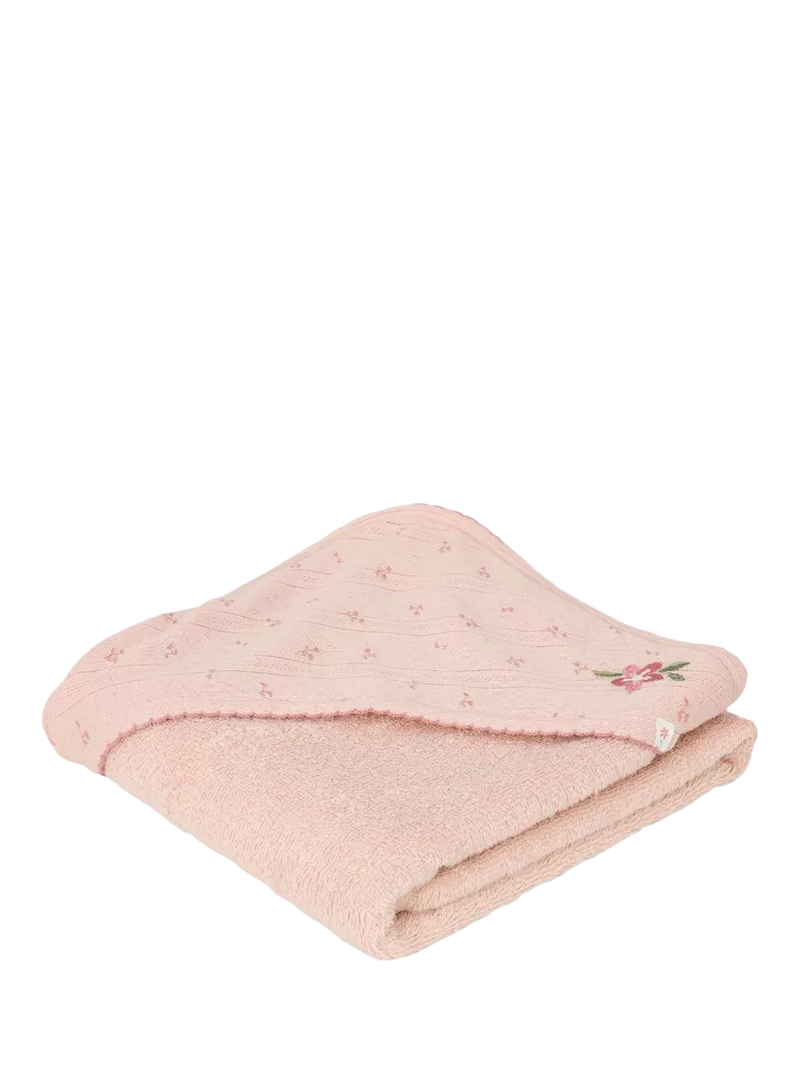 Little Dutch hooded towel blossom 75x75cm UK version