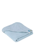 Little Dutch blue hooded towel 75x75cm, imported from the UK