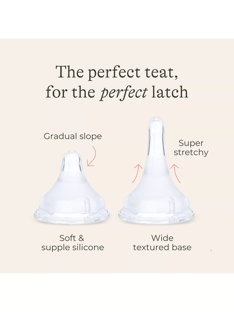 Lansinoh NaturalWave feeding bottle starter set, imported from the UK