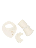 Little Dutch bib set Moonstar 3-piece organic cotton, imported from the UK