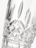 Waterford Lismore crystal cocktail shaker and martini glass set, imported from the UK