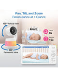 VTech 7 inch smart video baby monitor HD with night vision, UK version