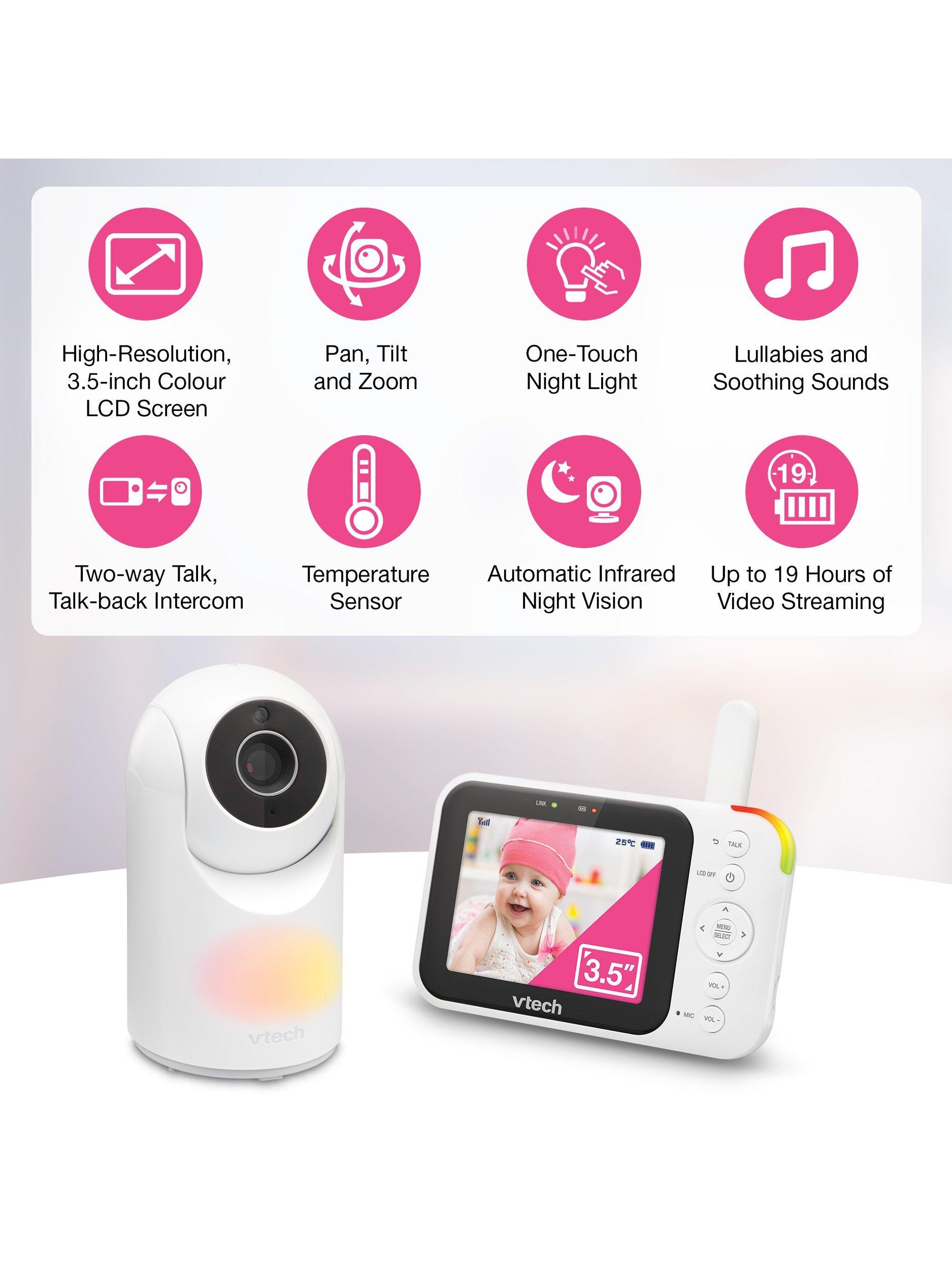 VTech VM4263 video baby monitor 3.5 inch (British brand)