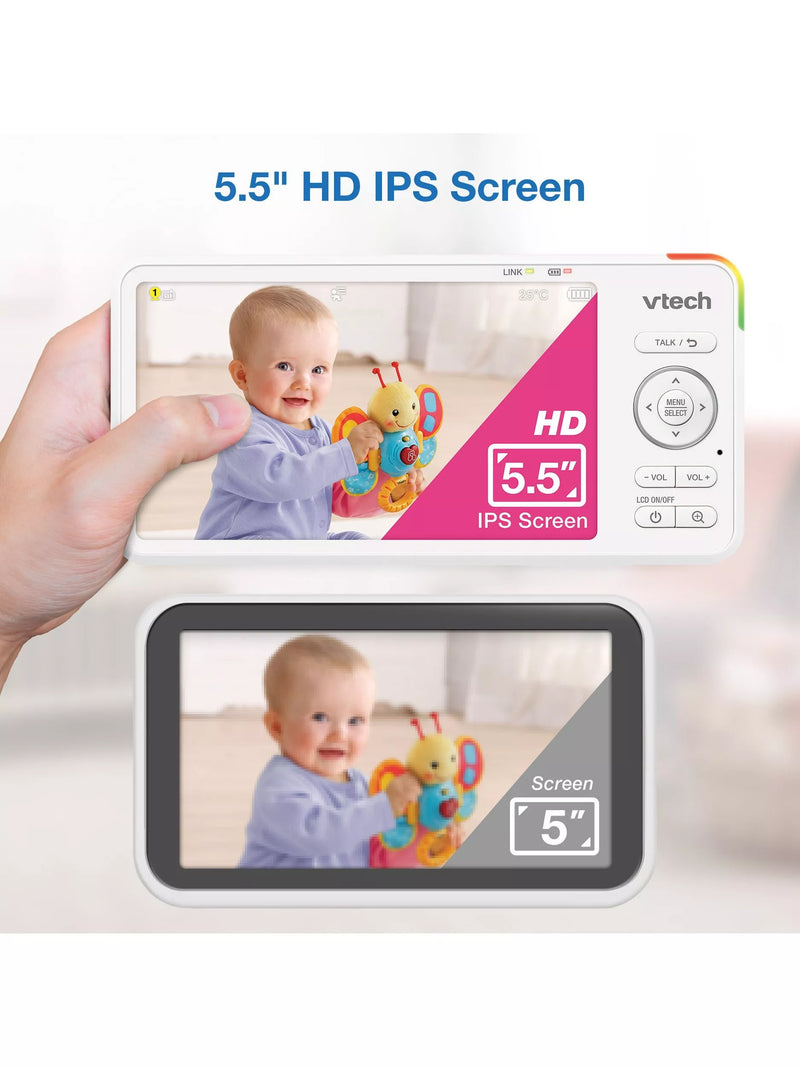 VTech VM6361HD 720p video baby monitor 5.5 inch, UK version